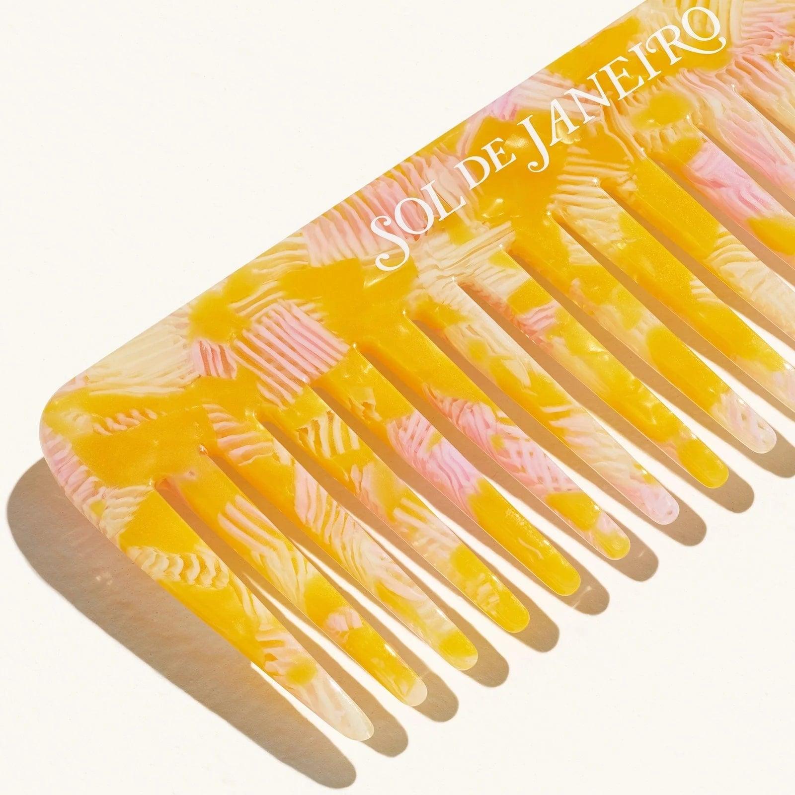 SOL Yellow Wide Tooth Comb | Online Exclusive, Limited Edition